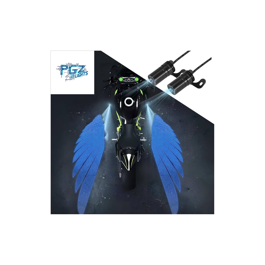 Alas de ángel led para moto y carro