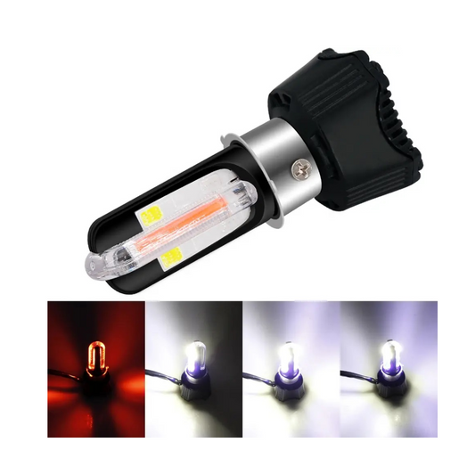 Bombillo led H4 motos y carros 6000 Lm M03