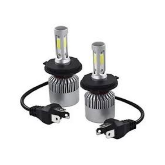 Par de bombillos led H4 S2 para carros y motos