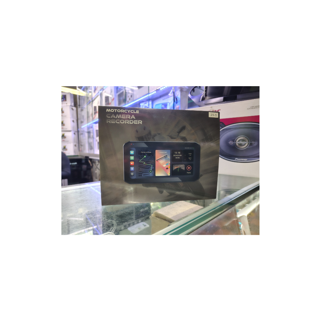 Carplay para moto 6.25" doble cámaras