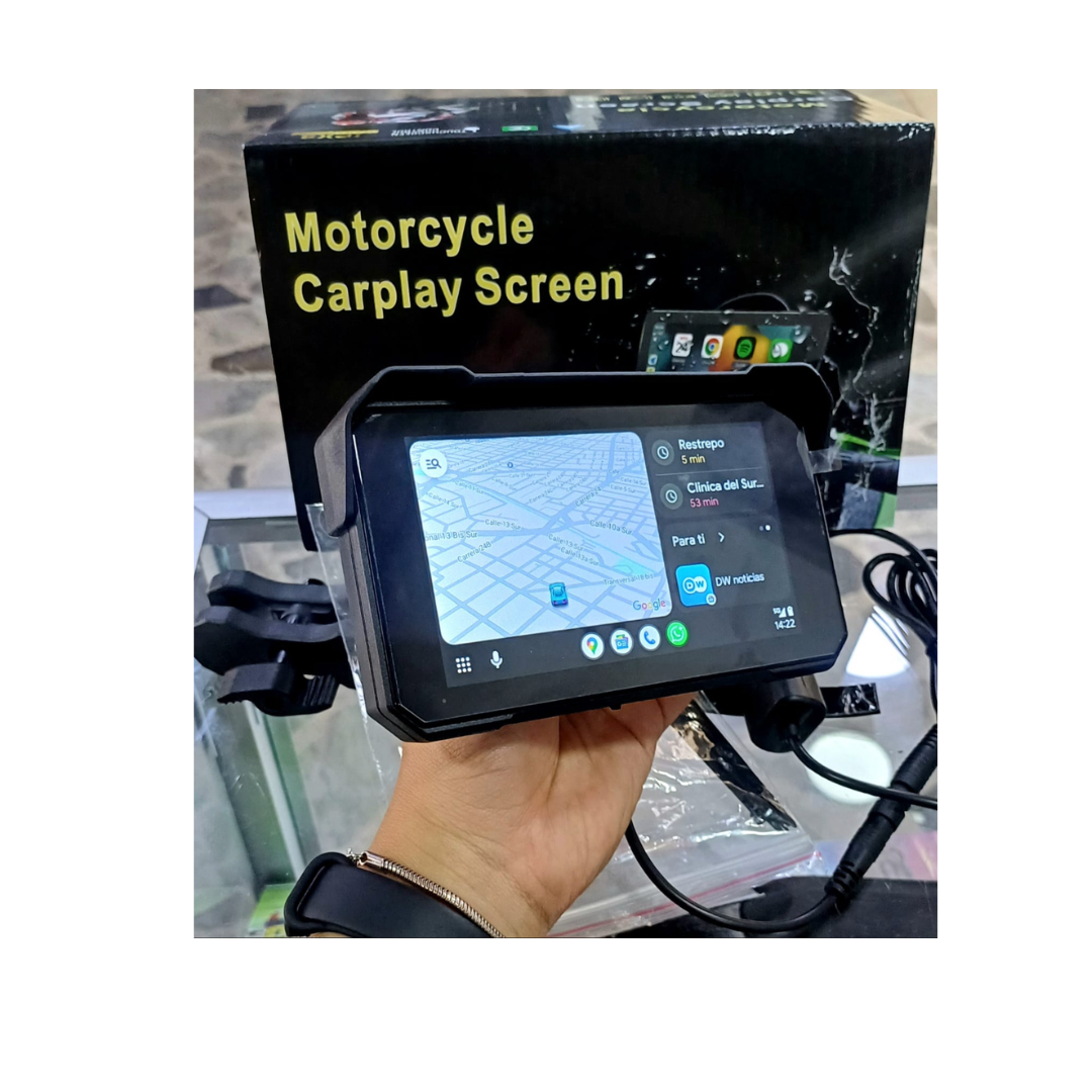 CarPlay y Android auto para moto