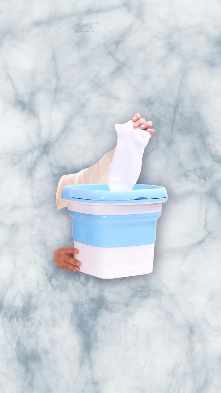 Mini Lavadora Portatil