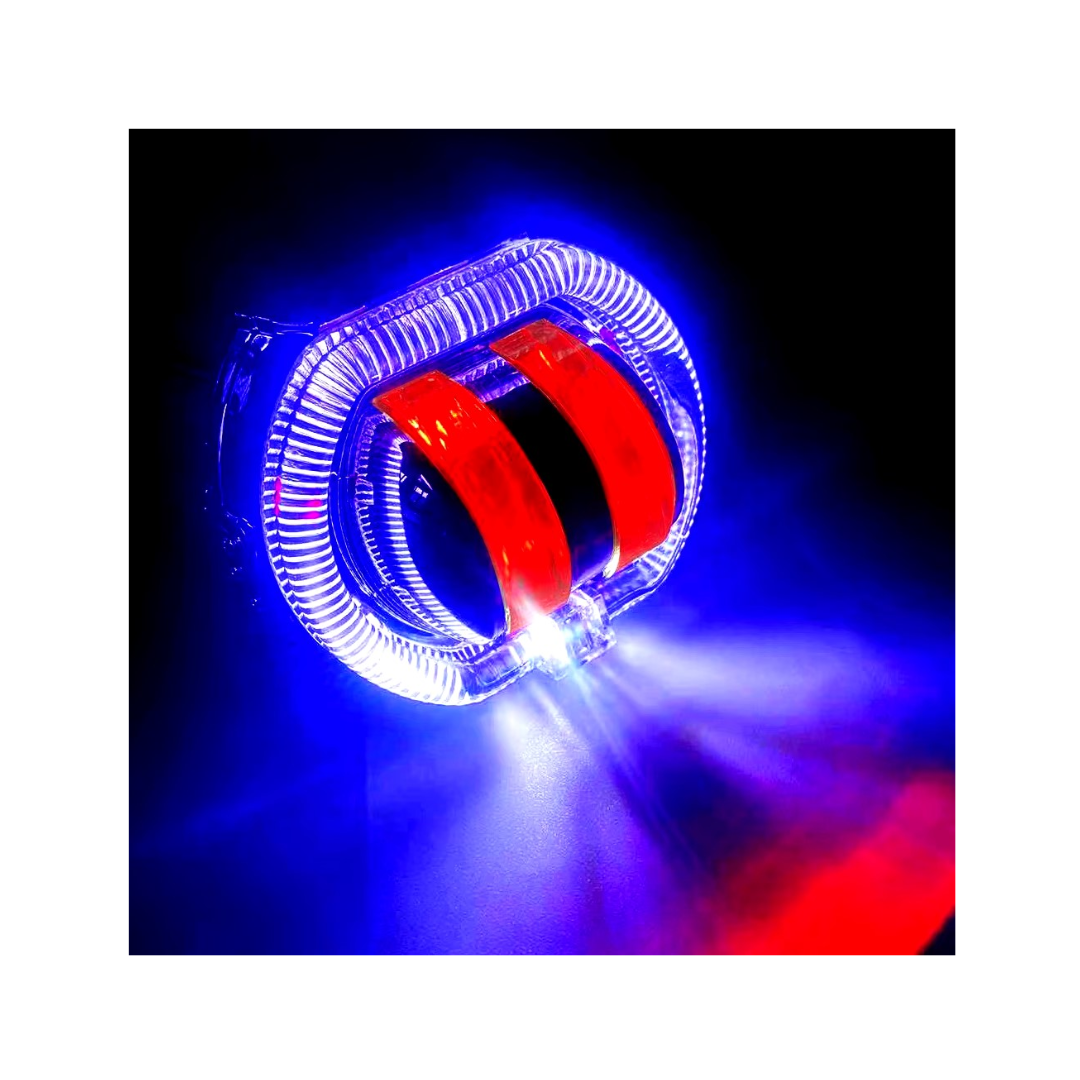 Ojo de angel, proyector doble lupa