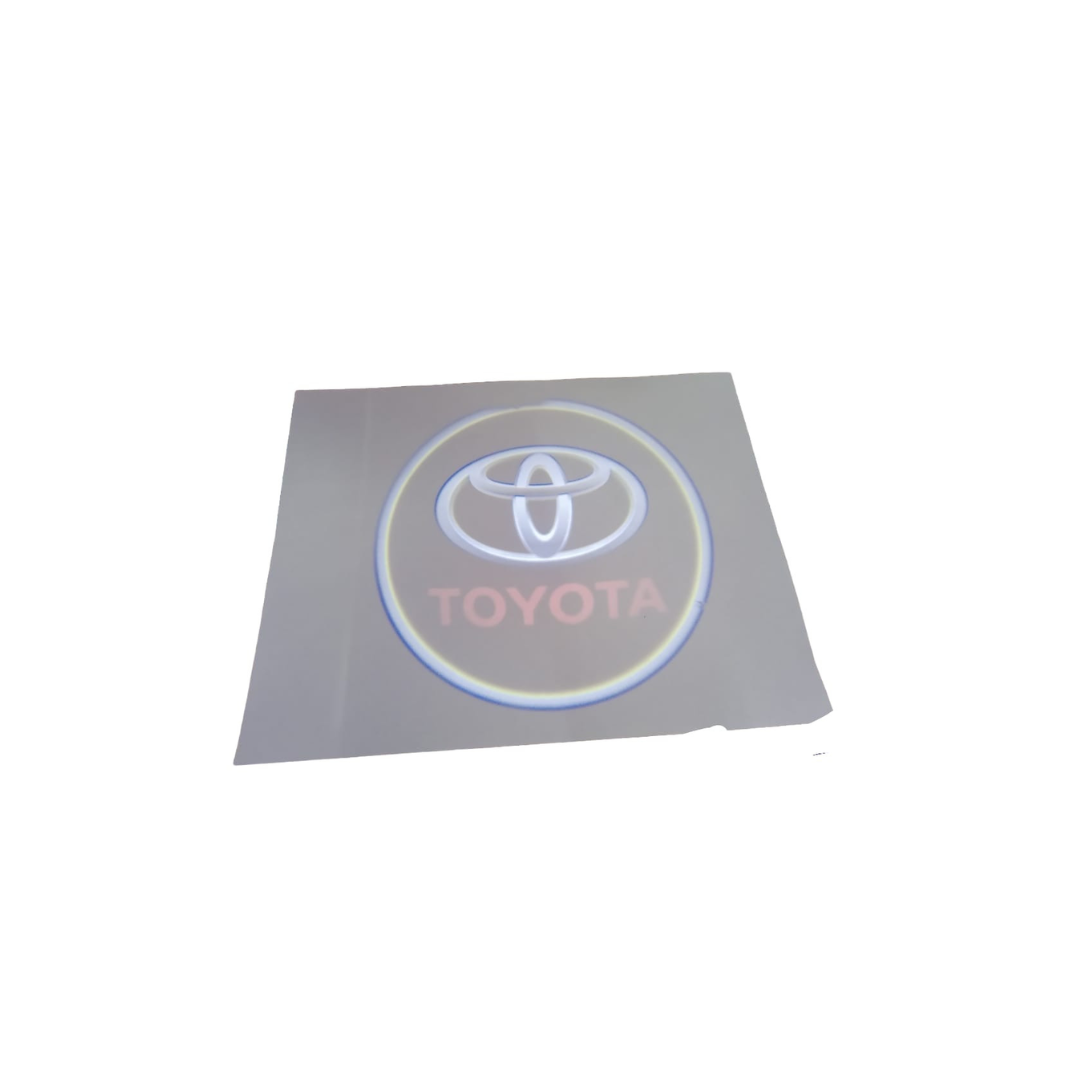 Proyector led de logo en la puerta por pares