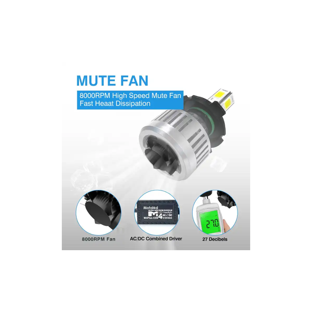 Bombillo Moto Led 4 caras