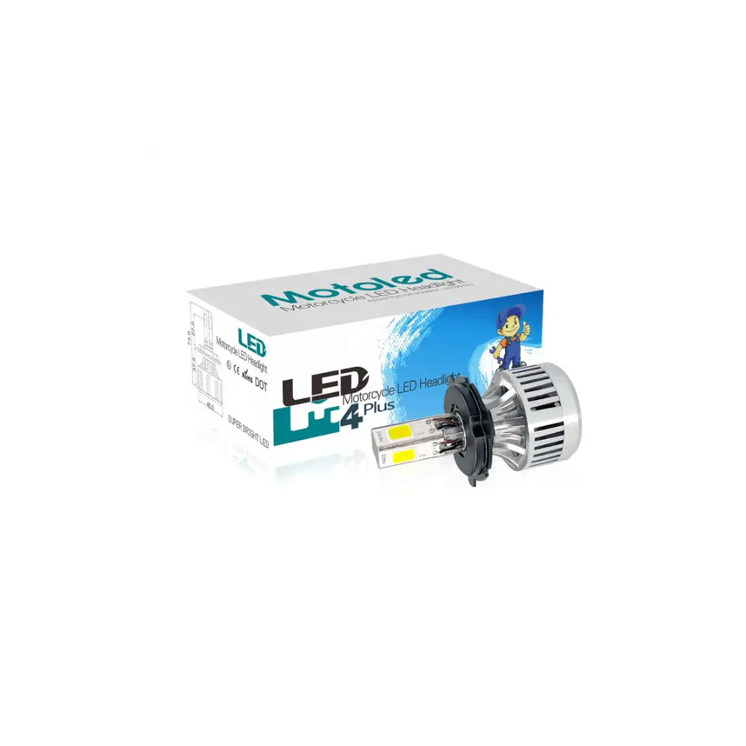 Bombillo Moto Led 4 caras