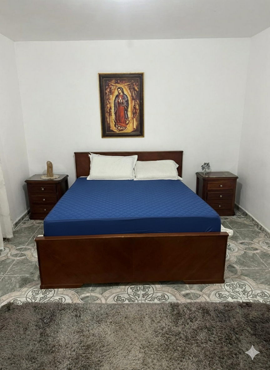 Protector colchón más fundas para las almohadas