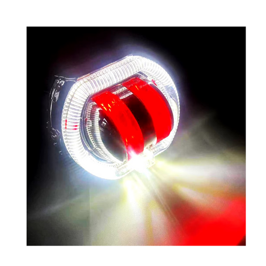 Ojo de angel, proyector doble lupa