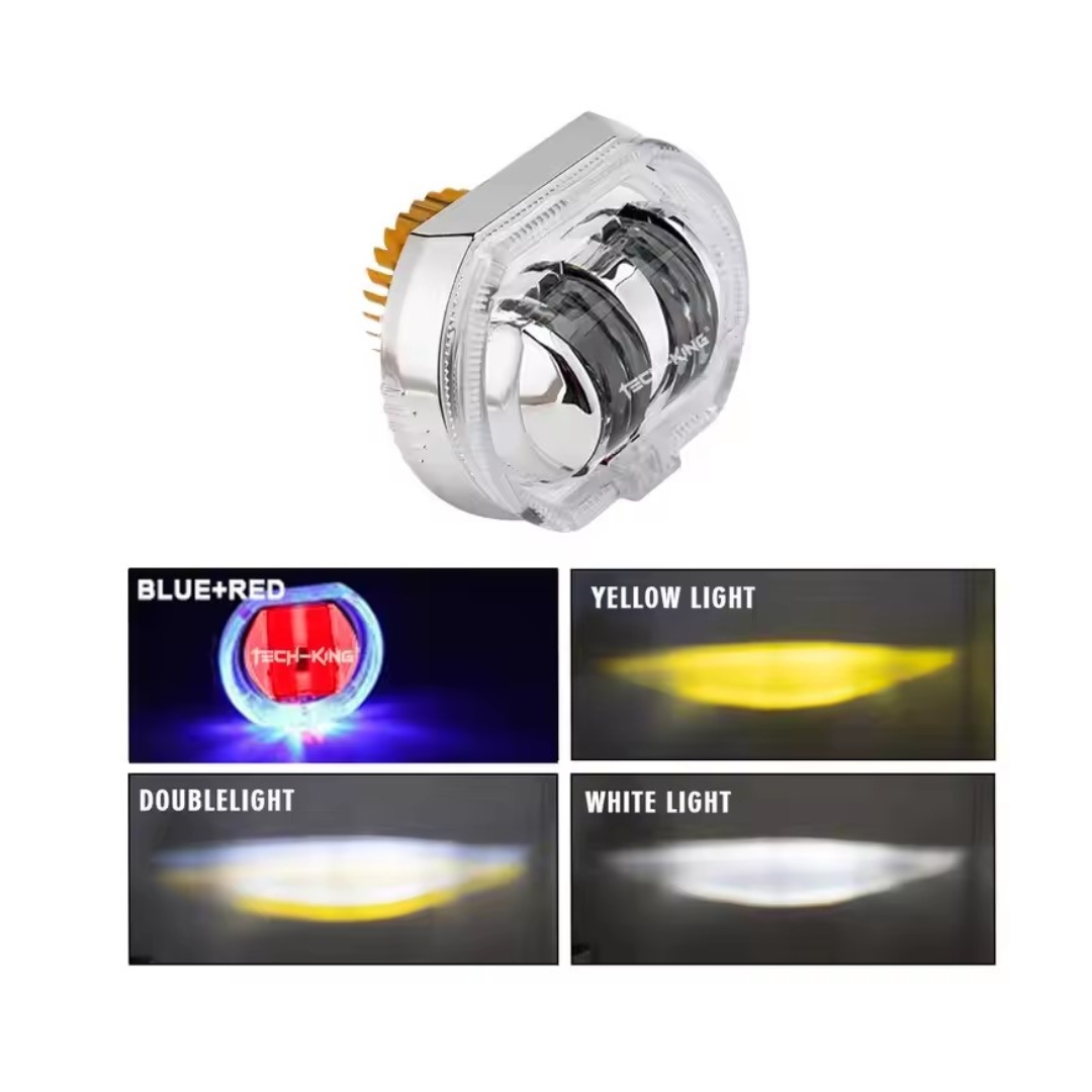 Ojo de angel, proyector doble lupa