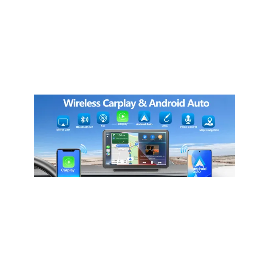 Pantalla CarPlay y Android Auto para carro