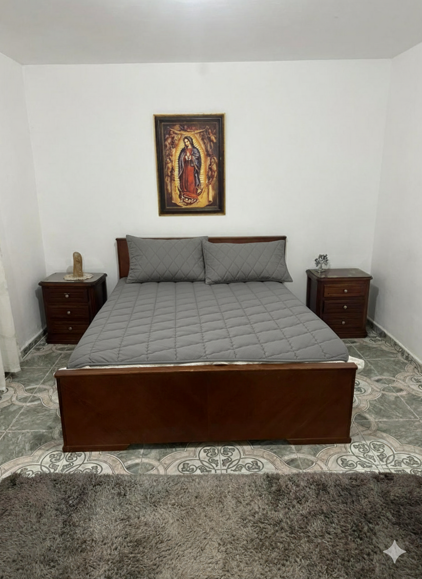 Protector colchón más fundas para las almohadas